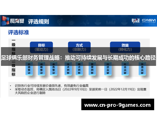 足球俱乐部财务管理战略：推动可持续发展与长期成功的核心路径